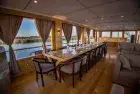 Akhenaton Dahabiya Nile Cruise Restaurant | Egypt For Travel